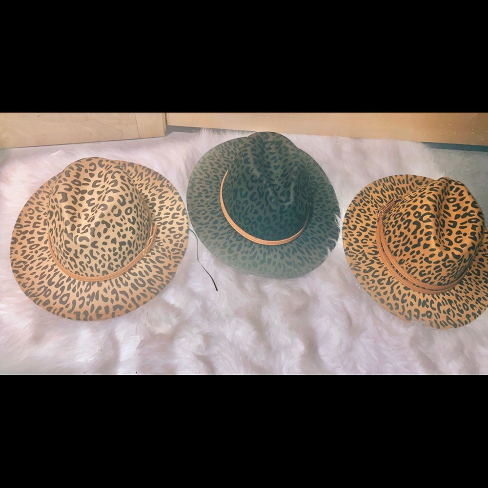 Cheetah print Hats